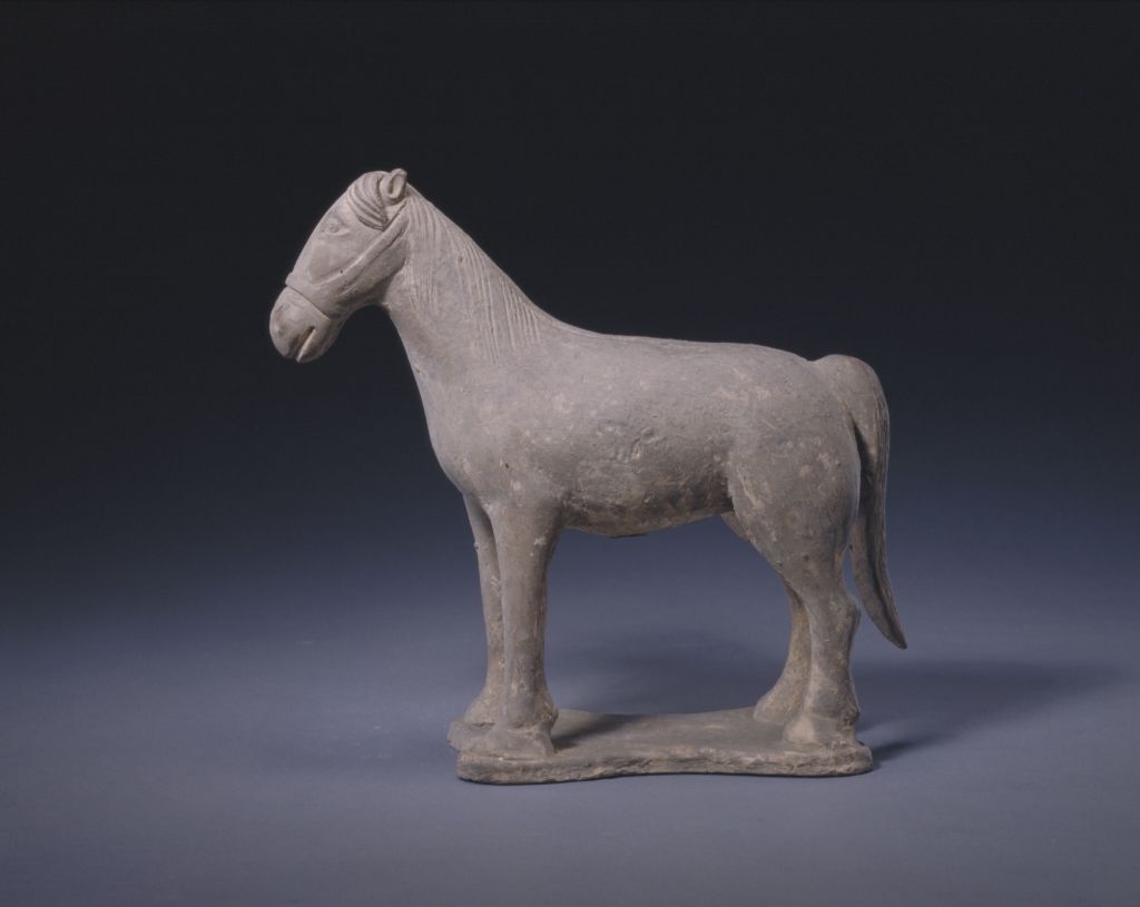 图片[1]-Pottery horse-China Archive